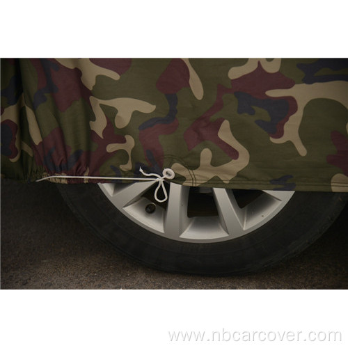 Auto guarding aluminum foil car cover